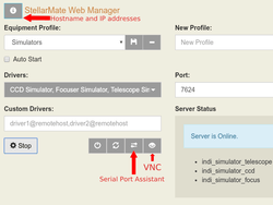 stellarmate web manager