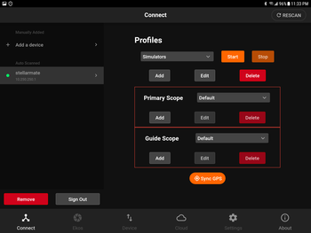 thumb profile manager