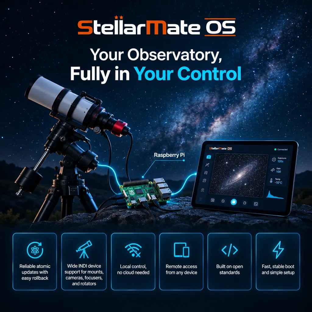 StellarMate OS 2.0 for RPI