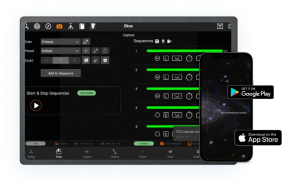 StellarMate mobile control