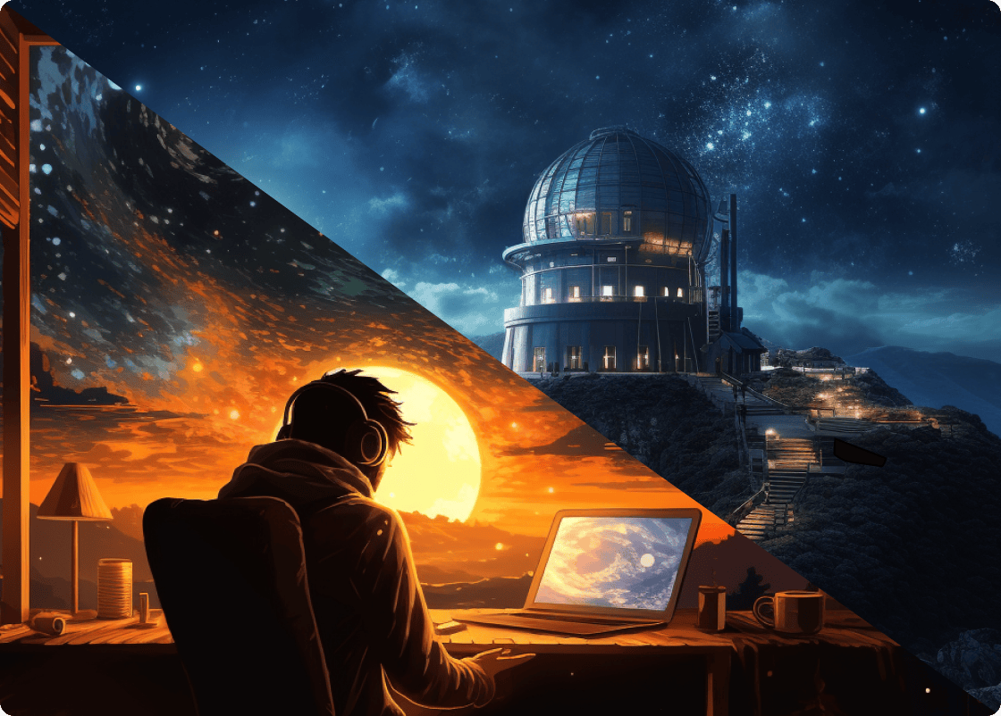 Remote StellarMate observatory